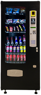 Compact vending machine