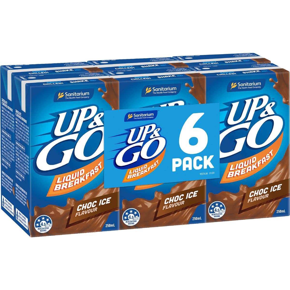 Up&Go Choc 250ml