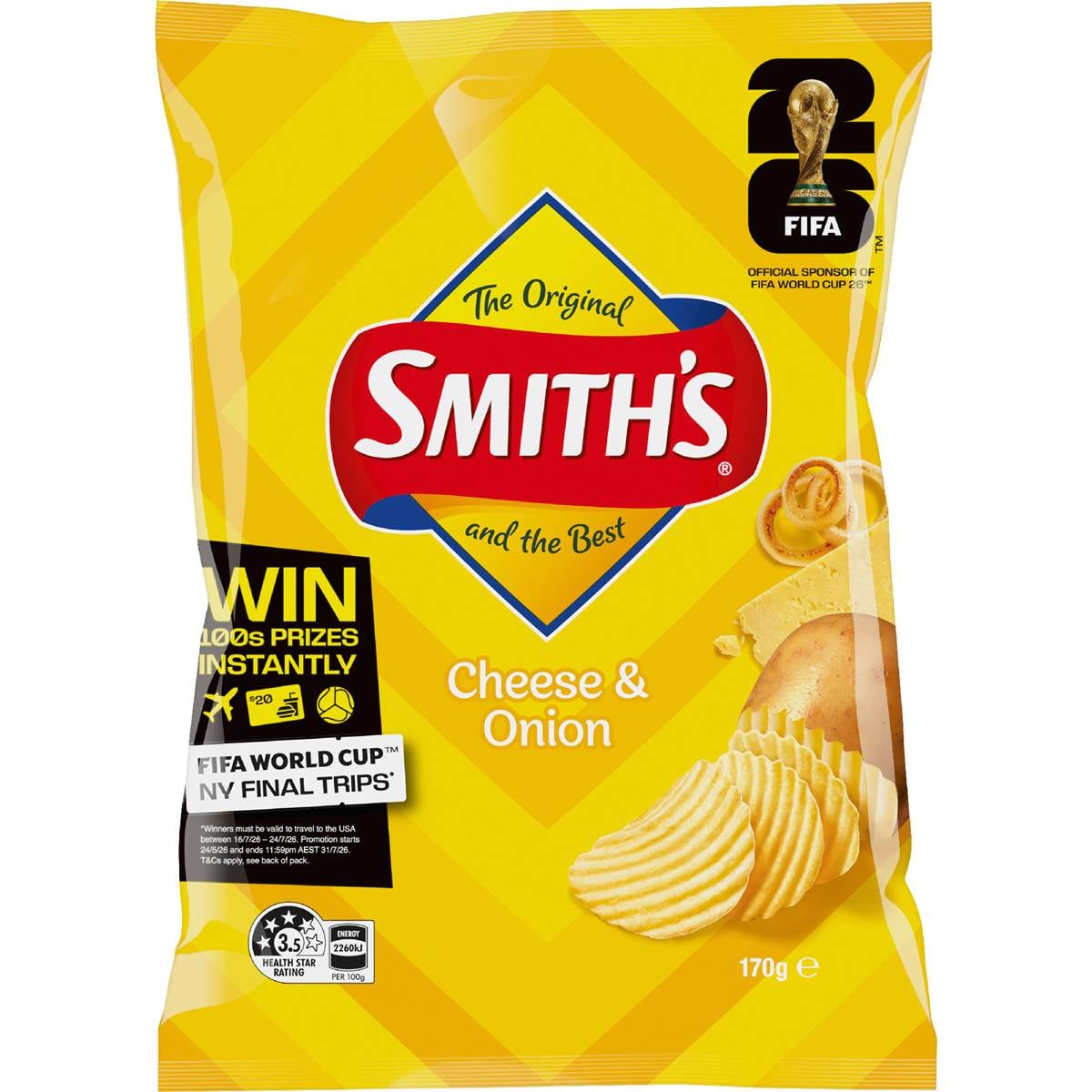 Smiths Cheese & Onion